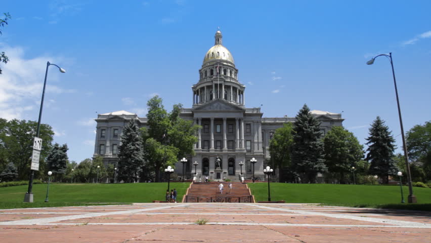 Colorado's Capitol building in Denver, CO.