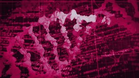 Animation of DNA strand with digital interface elements in scientific background. Biotechnology, genetics, research, science, molecular, data - Powered by Shutterstock - Get 15% off with code: PIKWIZARD15