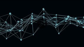 Animation of interconnected icons for music and photography on dark background. Multimedia, technology, creativity, network, digital, innovation - Powered by Shutterstock - Get 15% off with code: PIKWIZARD15