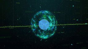 Digital communication network with email icons connected over globe animation. Technology, connectivity, global, internet, cyberspace, data - Powered by Shutterstock - Get 15% off with code: PIKWIZARD15