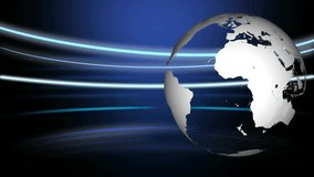 Animation of digital data and code overlaying globe, showing global connectivity. Globalization, technology, coding, network, innovation, communication - Powered by Shutterstock - Get 15% off with code: PIKWIZARD15