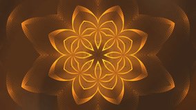 Mesmerizing Mandala Chocolate Abstract Background with Ornate Symmetry Fractal Design Luxury Golden Patterns Sacred Geometry Tribal Art Vintage Decorative Ethnic Texture Meditation Style - Powered by Shutterstock - Get 15% off with code: PIKWIZARD15