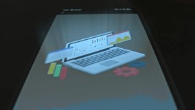 Business Analytics and Financial Forecast, graphic presentation on smartphone - Powered by Shutterstock - Get 15% off with code: PIKWIZARD15