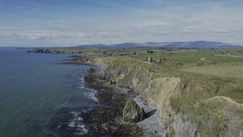 Ireland Coastline dramatic landscape of Waterford epic landscapes and locations