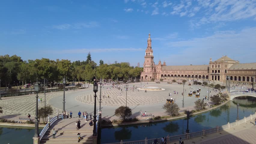 Seville Plaza de España built for the 1929 Ibero-American Exhibition 