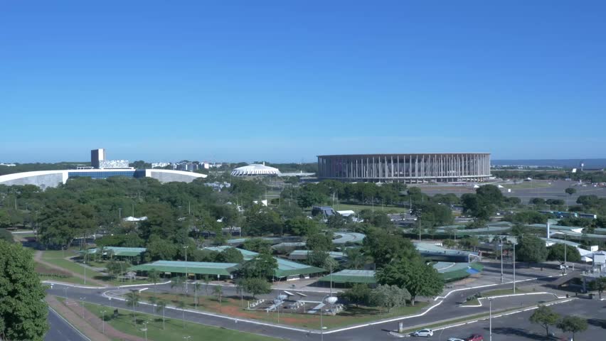 Mane garrincha football stadium in brasilia