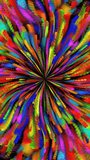 Vertical video of seamless funny animation of a colorful rainbow confetti circular trails with a black background. Carnival or Gay pride backdrop. - Powered by Shutterstock - Get 15% off with code: PIKWIZARD15