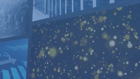 Financial data and stock market analysis animation over server room background. Finance, technology, investment, analytics, economy, business - Powered by Shutterstock - Get 15% off with code: PIKWIZARD15