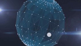 Animation of digital network with music and smartphone icons connecting over globe. Technology, connectivity, global, communication, innovation, networking - Powered by Shutterstock - Get 15% off with code: PIKWIZARD15