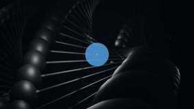 Animation of digital connections and music icons over dark background. Technology, network, connectivity, innovation, sound, multimedia - Powered by Shutterstock - Get 15% off with code: PIKWIZARD15