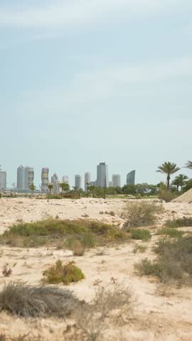 Qatar, Doha, Lusail City Skyline
