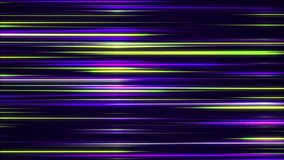 Abstract Neon Light Streaks Speed Lines Glowing Bright Purple Yellow Green Energy Flowing Dynamic Design Background Texture - Animated Backgrounds - 4K Quality - Powered by Shutterstock - Get 15% off with code: PIKWIZARD15