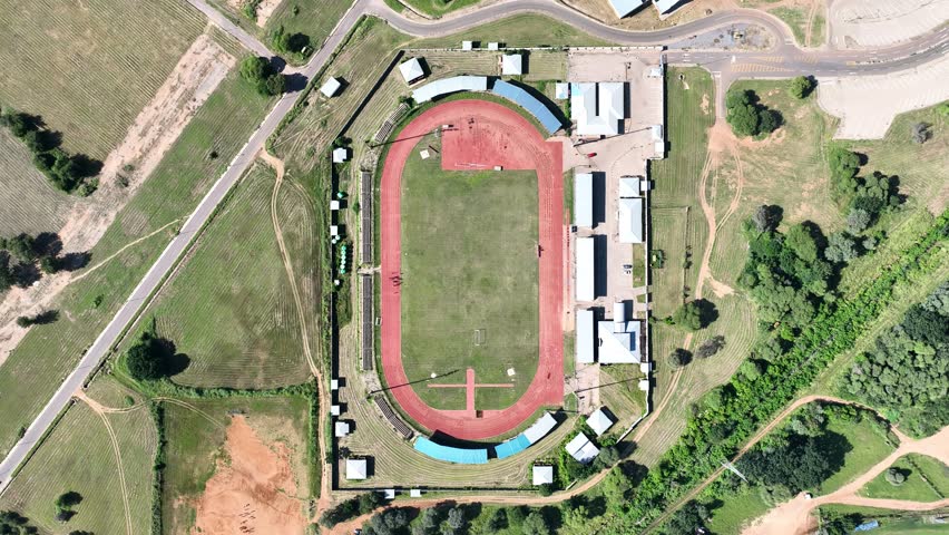 University of Botswana Sport stadium in Gaborone, Botswana, Africa