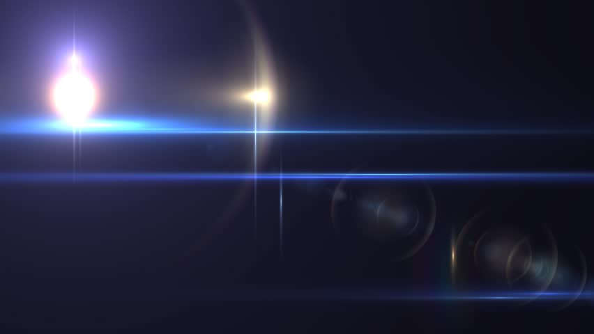 Lens Flare - Logo Element - Abstract Motion Background
