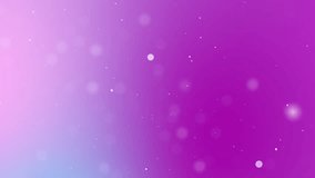 Dreamy Bokeh Light Particles. Soft Purple and Pink Gradient, Floating Glitter Dust, Abstract Blurred Glow, Elegant Motion Background, Fantasy Aesthetic, Seamless Loop Animation for Design and Media - Powered by Shutterstock - Get 15% off with code: PIKWIZARD15