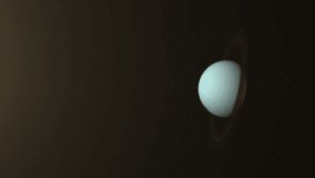 Uranus Planet With Ring System 
Seventh planet from the Sun, and the third largest planet in our solar system. - Powered by Shutterstock - Get 15% off with code: PIKWIZARD15