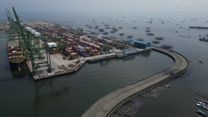 Kalibaru Port, new port in Tanjung Priok, Jakarta