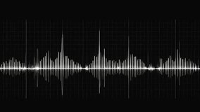 Abstract Waveform Animation for Music Visualization and Technological Background - Powered by Shutterstock - Get 15% off with code: PIKWIZARD15