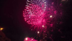 Vibrant New Year's Eve Fireworks Display Over Funchal, Madeira, Portugal - Powered by Shutterstock - Get 15% off with code: PIKWIZARD15