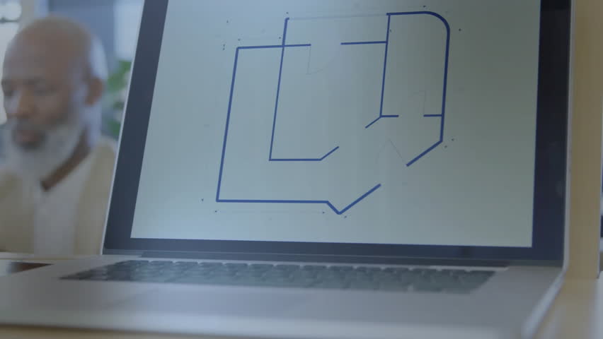 Elderly man working at desk with digital network animation over laptop screen. Technology, remote working, senior, business, computer, internet - Powered by Shutterstock - Get 15% off with code: PIKWIZARD15