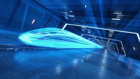 High Speed Train Opener Scene Digital Technologies Transmission and Storage Big Data Chip Artificial Intelligence AI technologies 3D animation - Powered by Shutterstock - Get 15% off with code: PIKWIZARD15