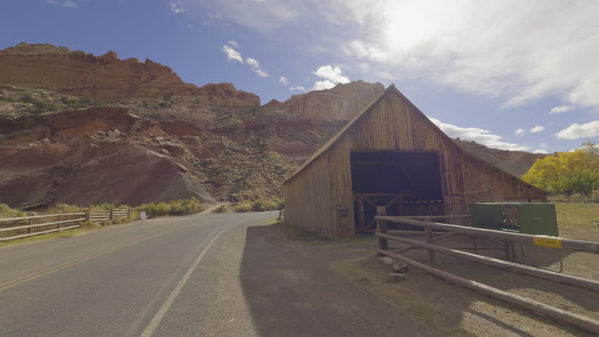 Rustic Barn at Fruita in Capitol Reef National Park