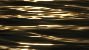 Water Sunset Reflection Gold: Golden hour sunlight reflecting on gently rippling water surface at dusk. - Powered by Shutterstock - Get 15% off with code: PIKWIZARD15