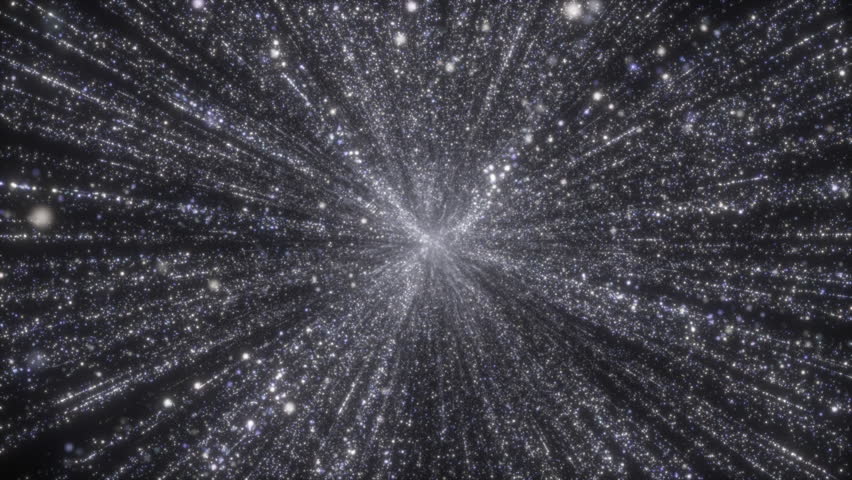 Brilliant 4K Video Footage of a Silver Starburst Explosion | Abstract 2160p Animation Clip with Shimmering Light Streaks and Cosmic Glow