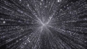 Brilliant 4K Video Footage of a Silver Starburst Explosion | Abstract 2160p Animation Clip with Shimmering Light Streaks and Cosmic Glow - Powered by Shutterstock - Get 15% off with code: PIKWIZARD15