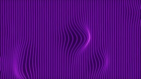 Seamless 4K Video Footage of a Purple Neon Wave Grid | Abstract 2160p Animation Clip with Smooth Flowing Lines and Light Effects - Powered by Shutterstock - Get 15% off with code: PIKWIZARD15
