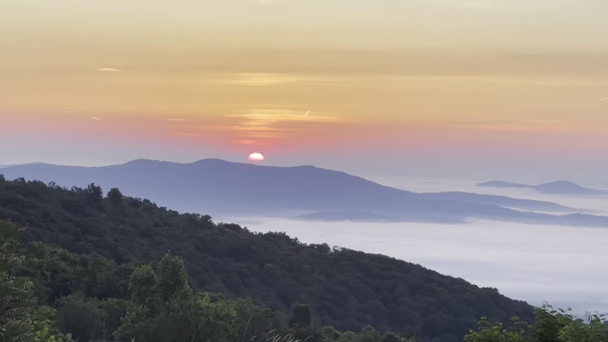 Sunrise Over Virginia
