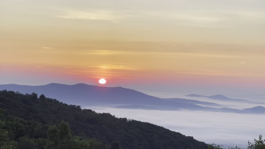 Sunrise Over Virginia