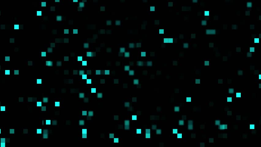 digital color line dot abstract background.Concept of technology, digital data background (square dots blink randomly)