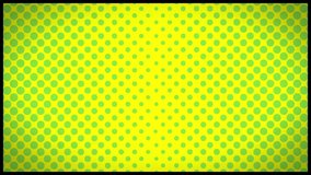 Pop art Comic book Cartoon background animation with copyspace. Retro backdrop for comics superhero text. Vintage comic vignette cartoon design colored background with speech bubble. 4K resolution. - Powered by Shutterstock - Get 15% off with code: PIKWIZARD15