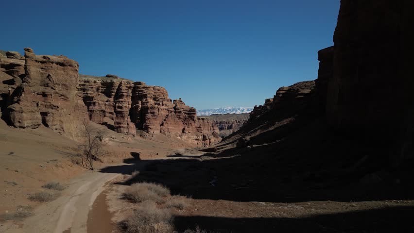Charyn Canyon. Valley of Castles. The State National Nature Park.