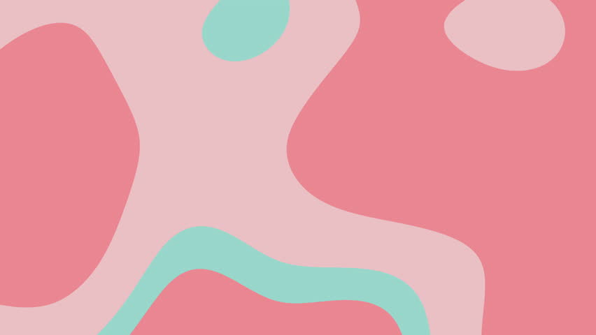 Abstract digital illustration featuring soft pastel colors and organic, flowing, blob-like shapes.