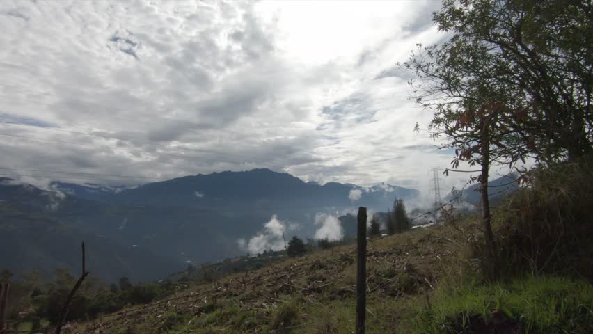 Tungurahua national park nature landscape Ecuador nature highlands Andes mountains