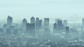 Fluctuating financial graph overlaying city skyline with animation of buildings. Finance, economy, investment, growth, cityscape, urban - Powered by Shutterstock - Get 15% off with code: PIKWIZARD15