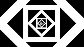 Spasmodic Movements in Rotating Squares Tunnel Background, rotating squares tunnel, abstract tunnel animation, geometric tunnel, moving geometric shapes - Powered by Shutterstock - Get 15% off with code: PIKWIZARD15