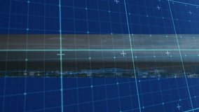 In futuristic animation, cityscape featuring digital grid overlay with glowing lines. technology, cyberpunk, innovation, virtual, urban, metropolis - Powered by Shutterstock - Get 15% off with code: PIKWIZARD15