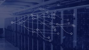 Data analytics and processing animation over servers in data center. Technology, data analysis, digital, information, computing, network - Powered by Shutterstock - Get 15% off with code: PIKWIZARD15