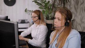 Portrait of an angry annoyed woman in a tech support office, she is talking on a headset with a harmful disgruntled customer. Problems while working in a call center. - Powered by Shutterstock - Get 15% off with code: PIKWIZARD15