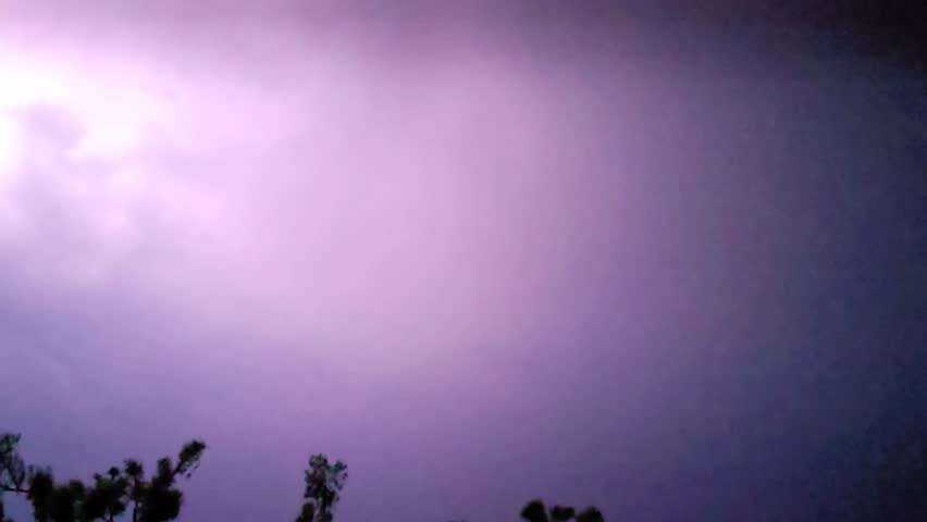Electric Sparking and Thunder Lightening in the Clouds