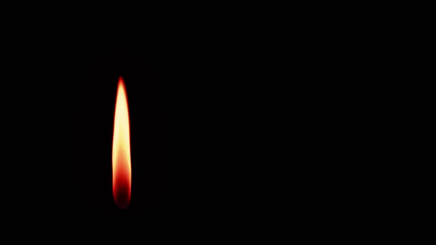 burning candle on black background , candle flame fire light overlay 4k - Powered by Shutterstock - Get 15% off with code: PIKWIZARD15