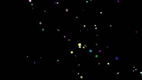 Colorful Confetti Falling Down on Alpha Screen Background - Powered by Shutterstock - Get 15% off with code: PIKWIZARD15