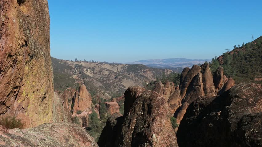 Hiking in Pinnacles National Park, California