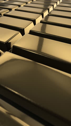 gold bars in a grid,gold,finance,investment,asset,economy pure gold,economic,slide,vertical