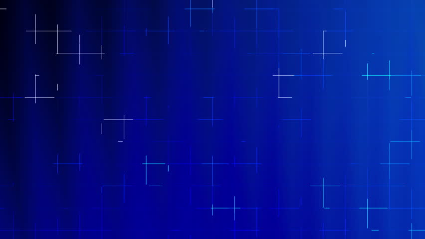 Blue background with white crosses and squares, suitable for abstract designs, graphic projects, and spiritual themes with a modern twist.