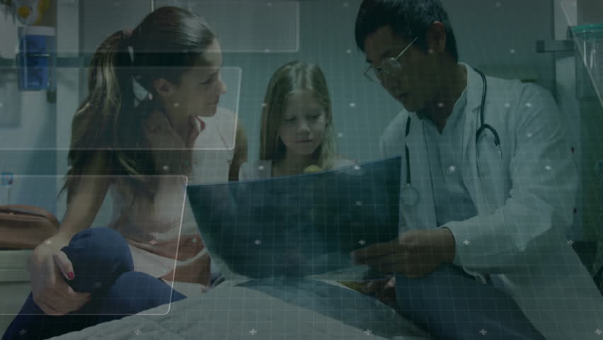 Futuristic digital interface animation over diverse team collaborating on laptop. Technology, innovation, teamwork, collaboration, brainstorming, group - Powered by Shutterstock - Get 15% off with code: PIKWIZARD15