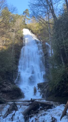 Mingo Falls in Cherokee North Carolina